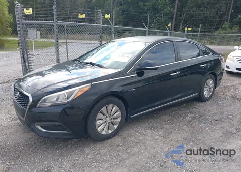 2016 Hyundai Sonata Hybrid Se from USA, damaged, VIN KMHE24L13GA016883